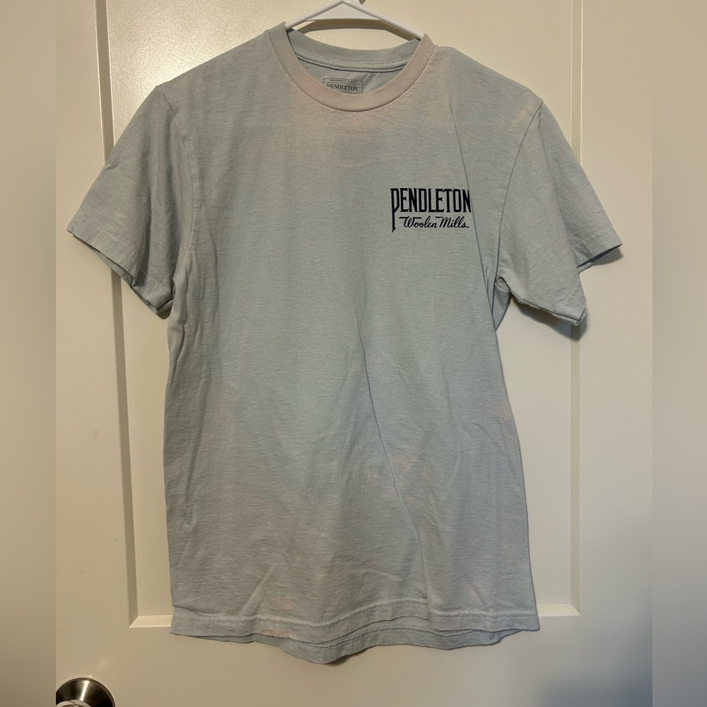 Pendleton Wooden Mills T-shirt light blue